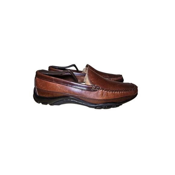 Allen Edmonds 71804 Boulder Brown Leather Driving Loafers Moccasin Mens Size 8.5 - Picture 5 of 7